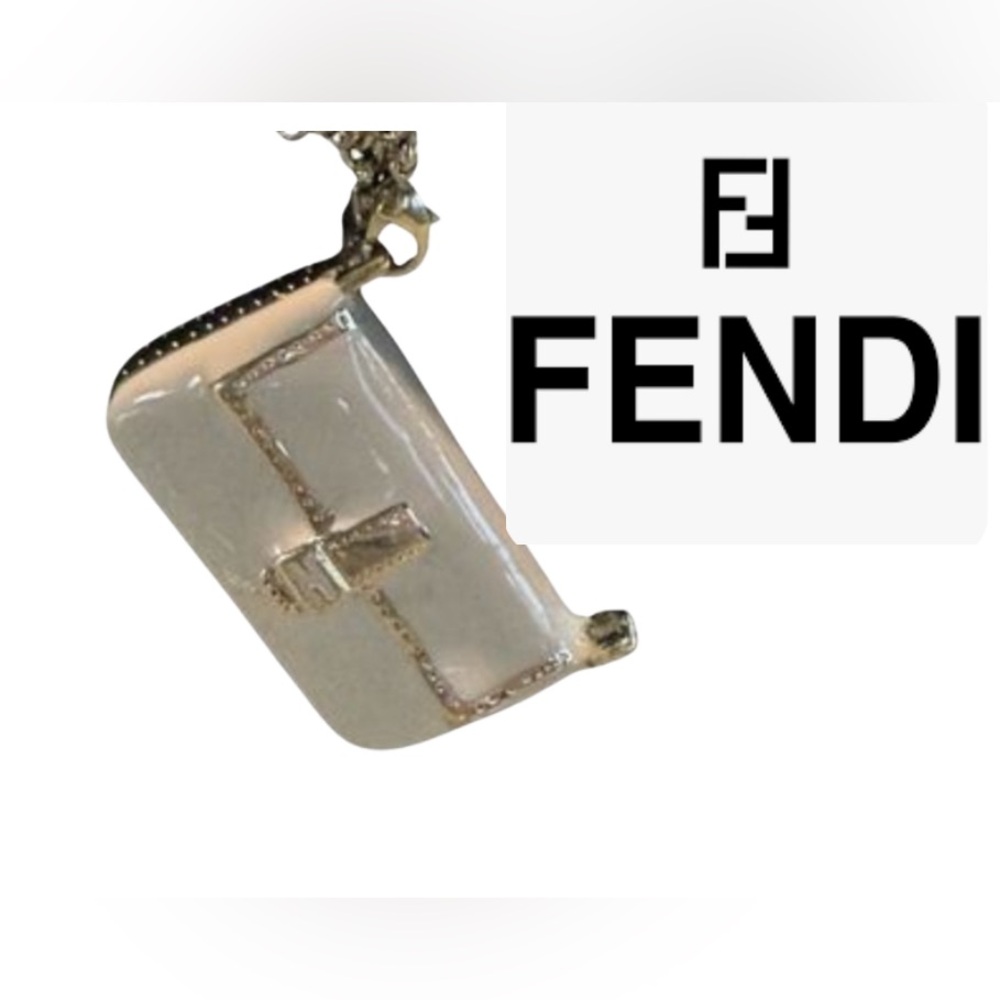 FENDi Stamped Ceramic Vintage Purse